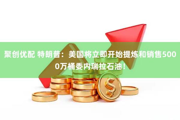 聚创优配 特朗普：美国将立即开始提炼和销售5000万桶委内瑞拉石油！