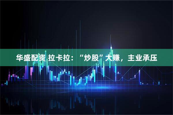 华盛配资 拉卡拉：“炒股”大赚，主业承压