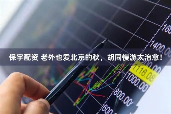 保宇配资 老外也爱北京的秋，胡同慢游太治愈！